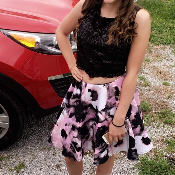 Jodi Kristopher 2-piece formal dress in EUC - Picture 1 of 8